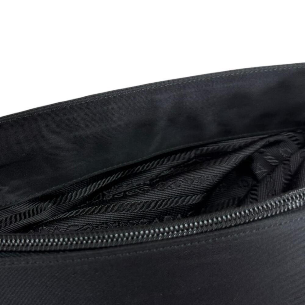 Prada Tote Bag Handbag Nylon B6242 Black Women's PRADA - Picture 9 of 15